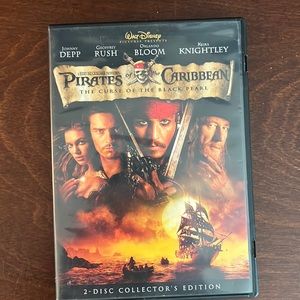 Pirates of the Caribbean The Curse of the Black Pearl DVD Movie